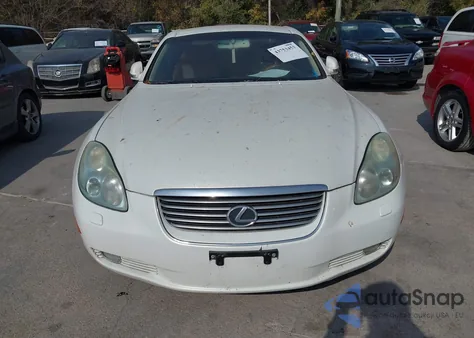 2003 Lexus Sc 430 from USA, damaged, VIN JTHFN48Y430039500